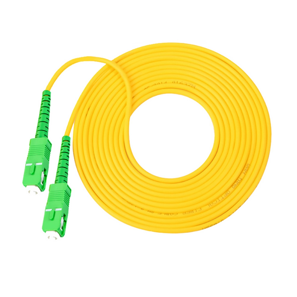 Sc APC Sm Simplex Fiber Optic Patch Cord